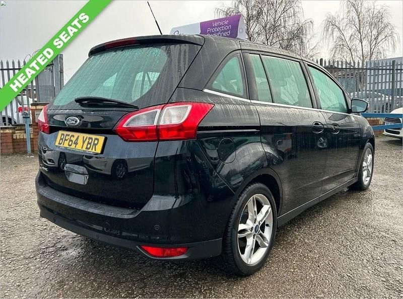 Used Ford Grand C-Max Titanium X 161 HP (118 kW) 2014 Black MPV