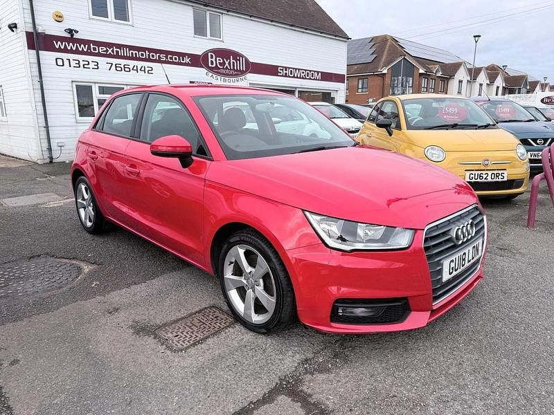 Used Audi A1 Sportback Sport 125 HP (91 kW) 2018 Red Hatchback