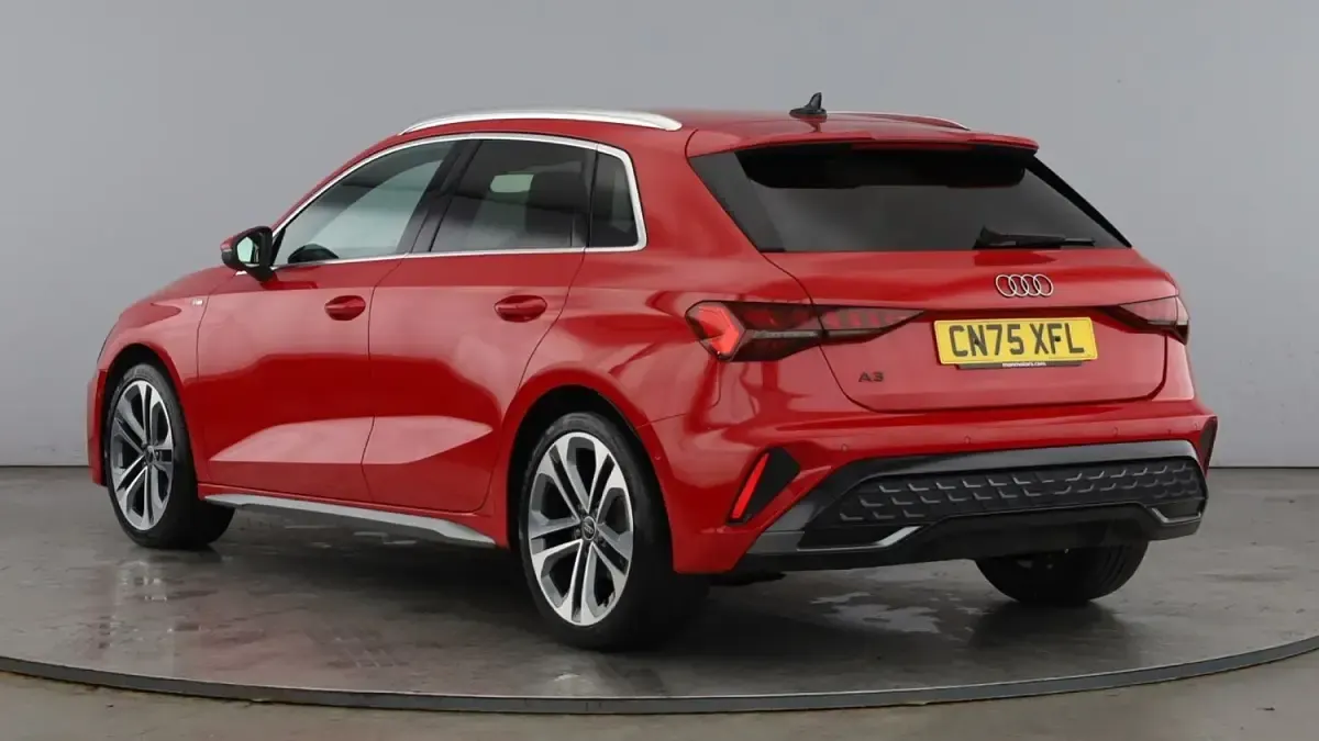 Used Audi A3 Sportback S-Line 2025 Progressive red Hatchback