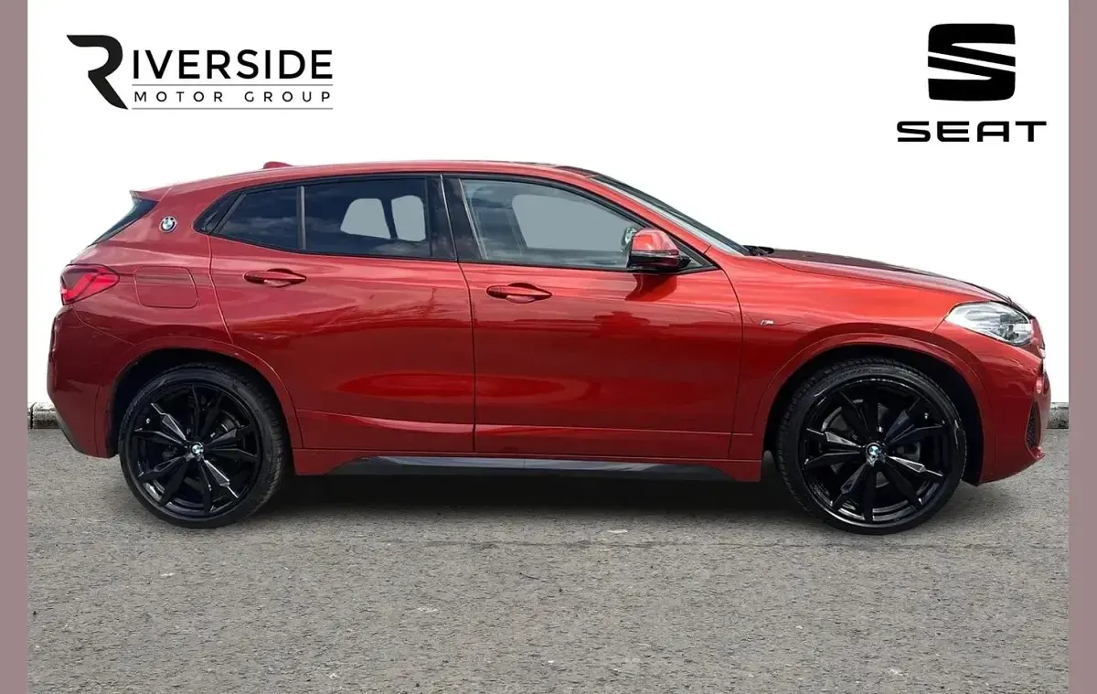 Used BMW X2 M Sport 192 HP (141 kW) 2019 Sunset orange metallic SUV