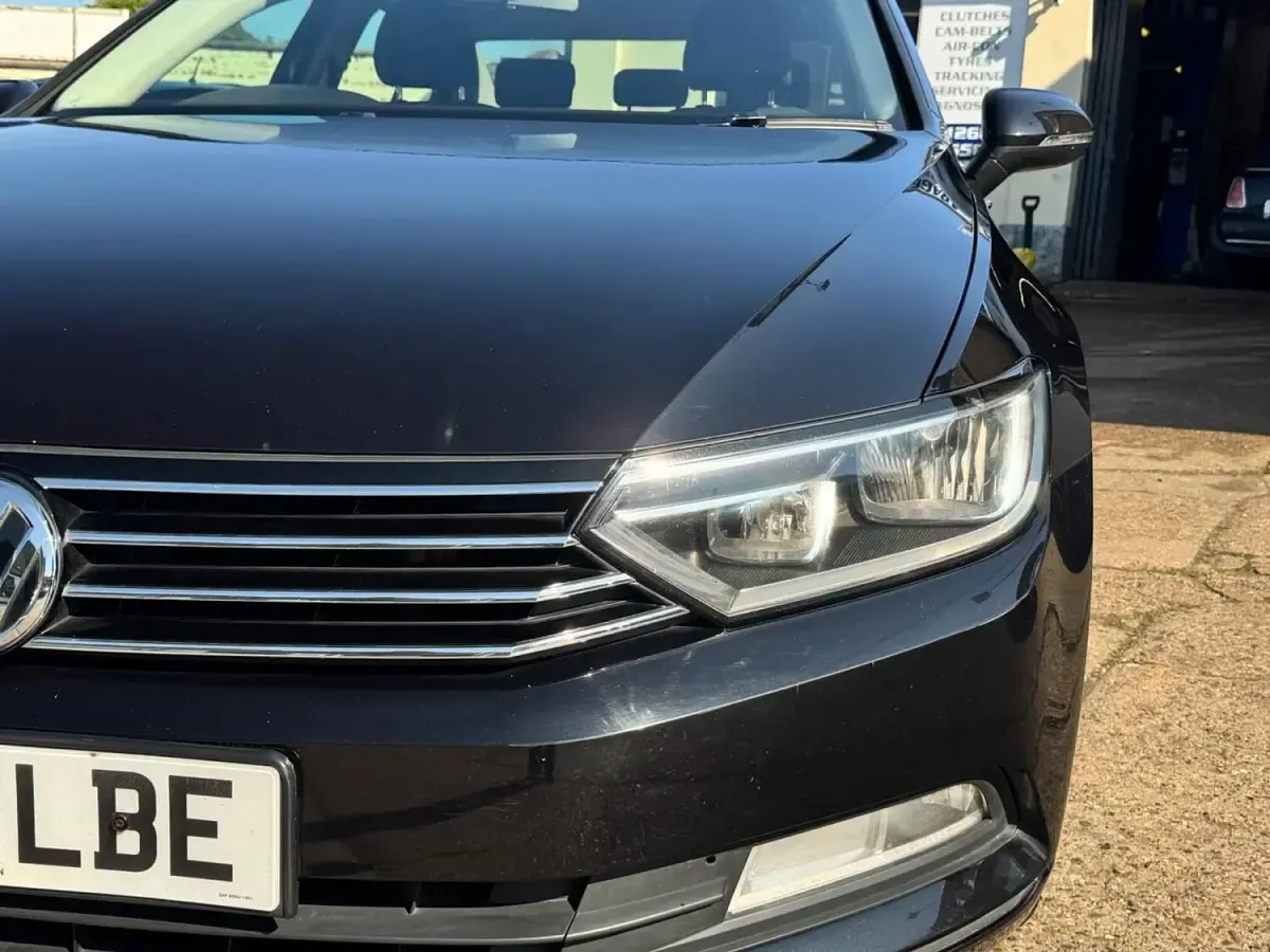Used VW Passat S 150 HP (110 kW) 2015 Black Sedan