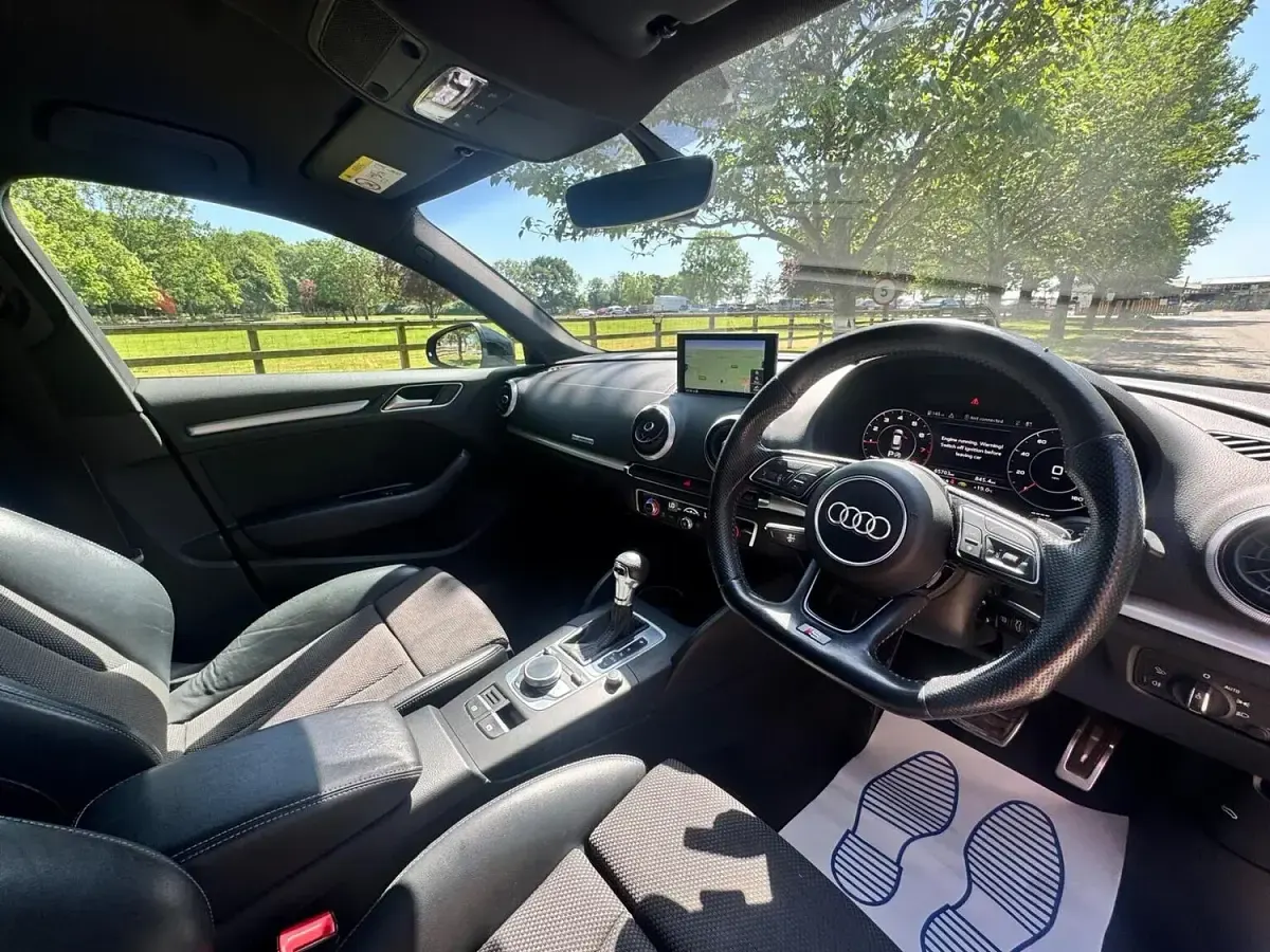 Used Audi A3 Sportback Black Edition 150 HP (110 kW) 2019 Black Hatchback