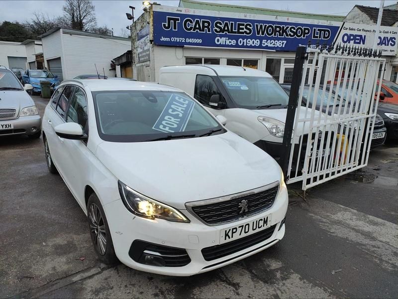 Used Peugeot 308 Allure 2020 White Estate