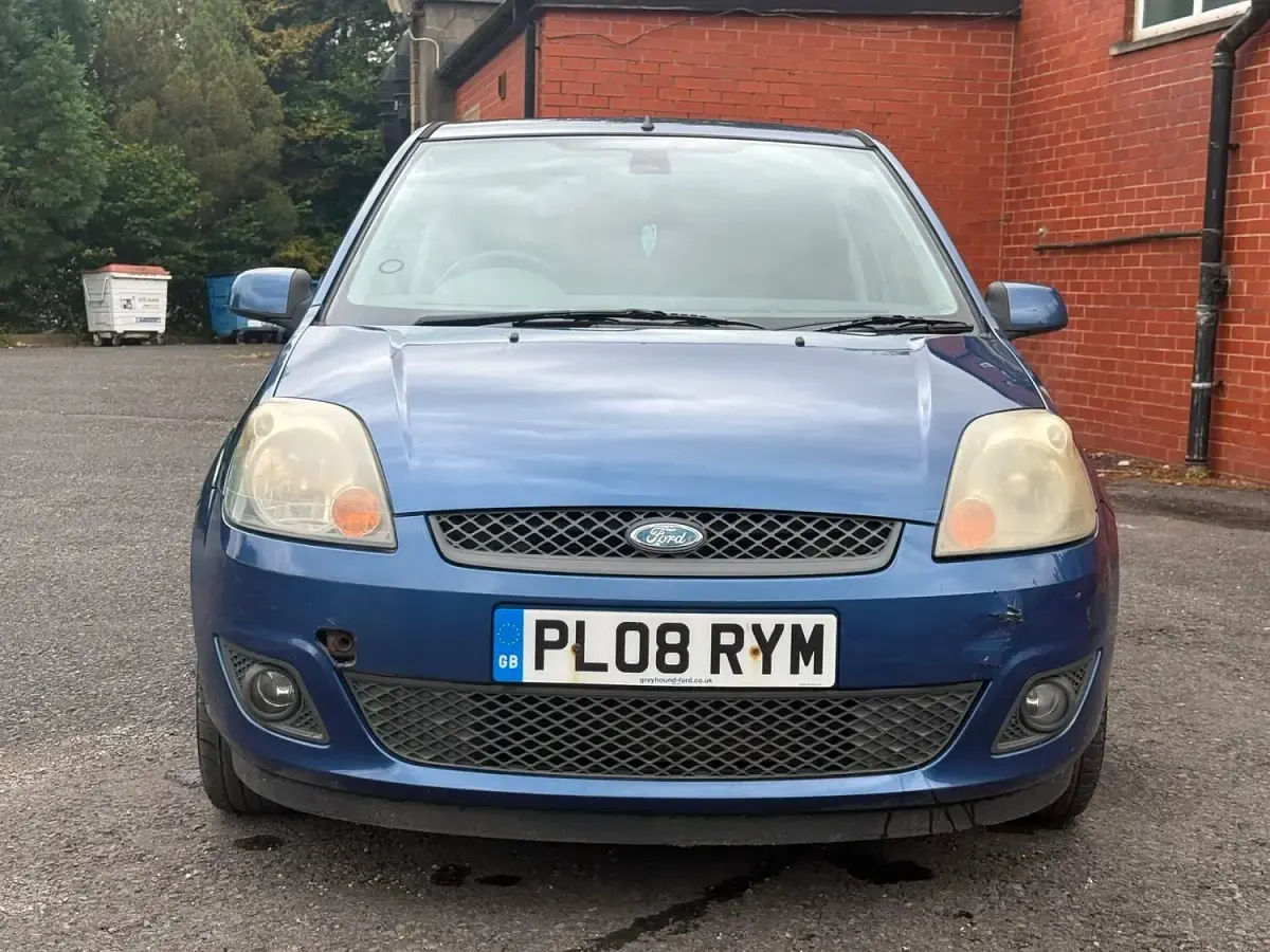 Used Ford Fiesta Zetec 2008 Blue Hatchback