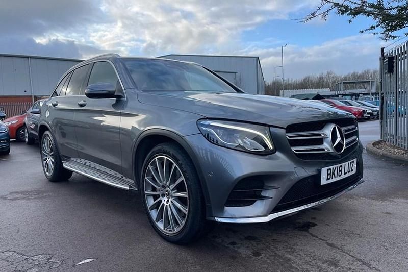 Used Mercedes GLC220 AMG Line Premium 170 HP (125 kW) 2018 Grey Estate