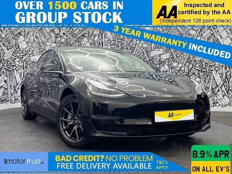 Black Used 2020 Tesla Model 3 Sedan | £17,000 (Fair price) - Image 1/2
