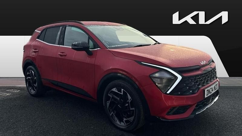 Red Used 2024 Kia Sportage GT-Line SUV | £25,747 (Super price) - Image 1/3