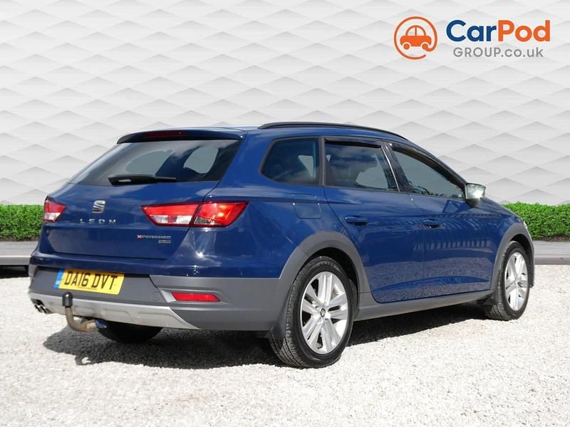 Begagnad Seat Leon SE 150 HK (110 kW) 2016 Blå Kombi