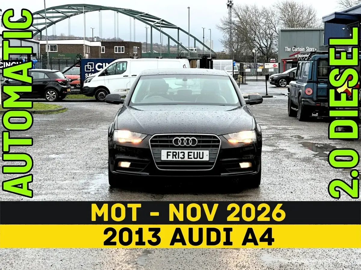 Used Audi A4 143 HP (105 kW) 2013 Black Sedan