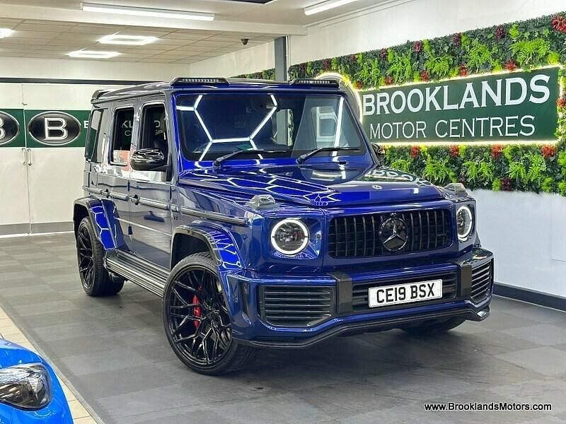 Blue Used 2019 Mercedes G63 AMG AMG SUV | £129,949 (Expensive) - Image 1/3