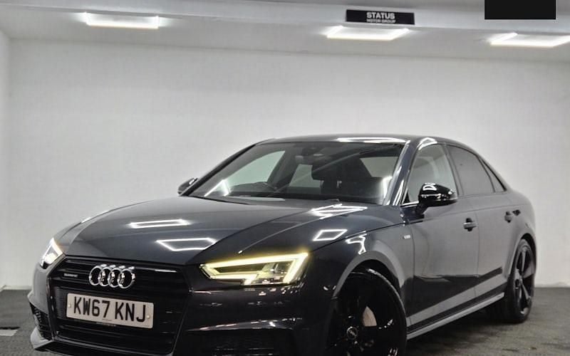 Used Audi A4 Black Edition 190 HP (139 kW) 2018 Grey Sedan