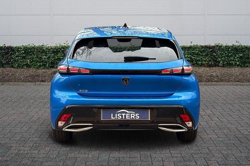 Used Peugeot 308 Allure 130 HP (95 kW) 2022 Blue Hatchback