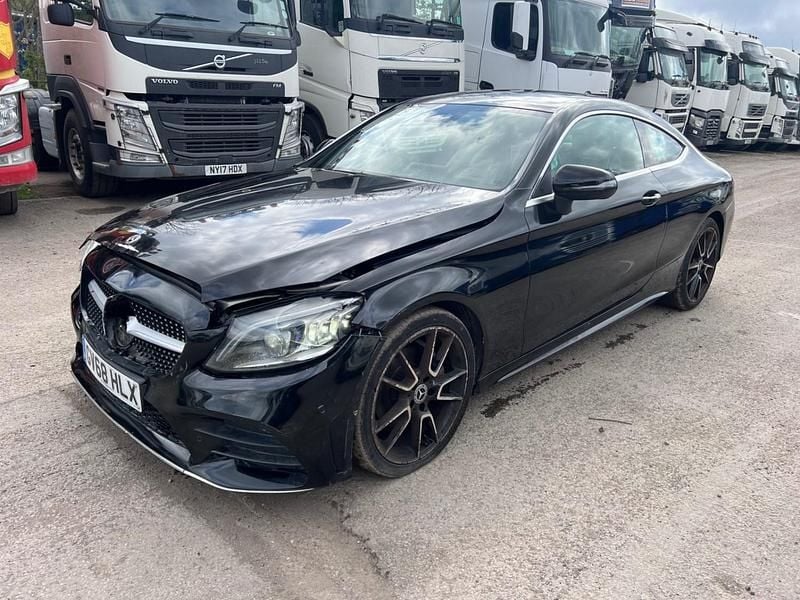 Used Mercedes C220 AMG Line Premium 2019 Black Coupe
