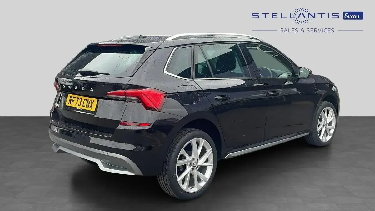Used Skoda Kamiq SE L Executive 108 HP (79 kW) 2023 Black SUV