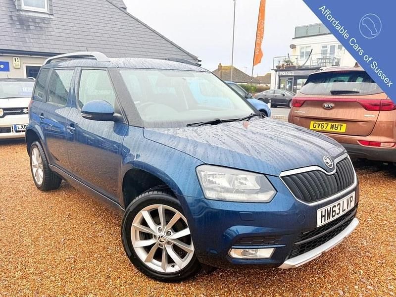 Used Skoda Yeti SE 105 HP (77 kW) 2013 Blue SUV