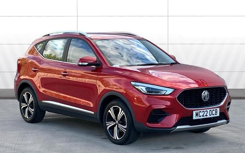 Red Used 2022 MG ZS Excite Sedan | £12,940 (Fair price) - Image 1/4