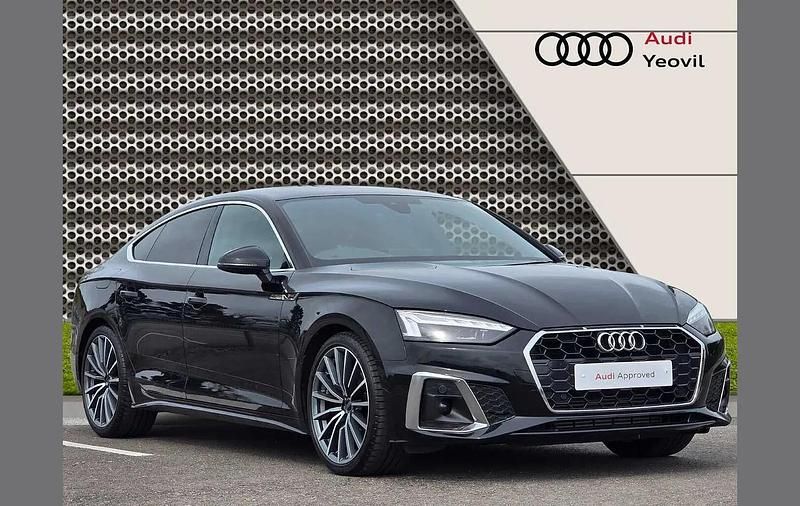Used Audi A5 Sportback S-Line 147 HP (108 kW) 2023 Black Hatchback