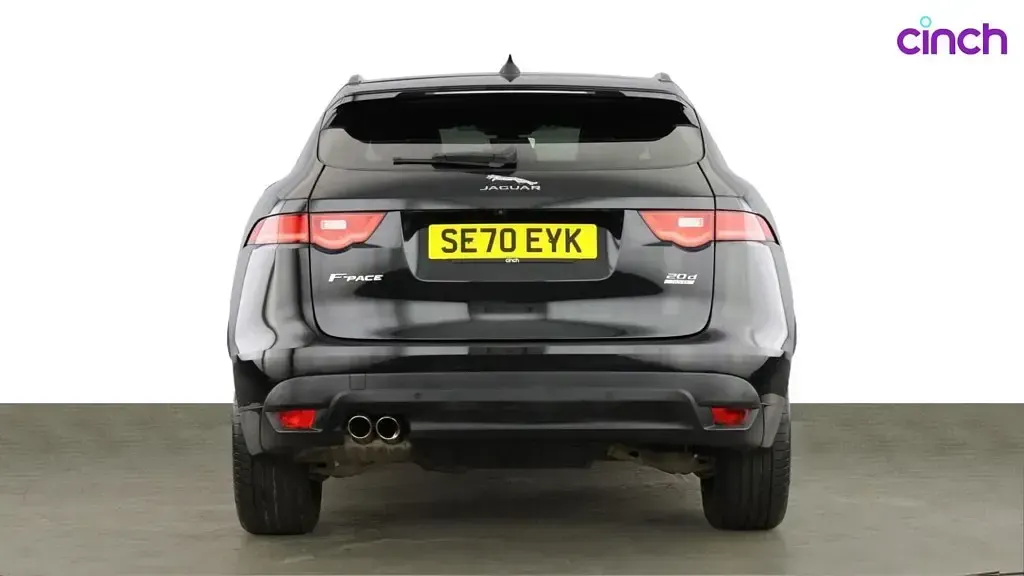 Used Jaguar F-Pace Chequered Flag 2020 Black SUV