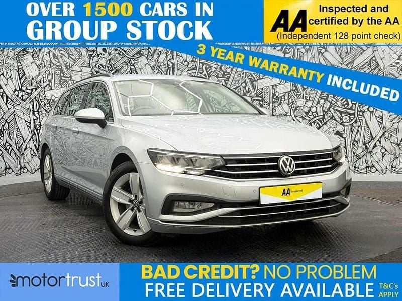 Used VW Passat SE 150 HP (110 kW) 2020 Silver Estate