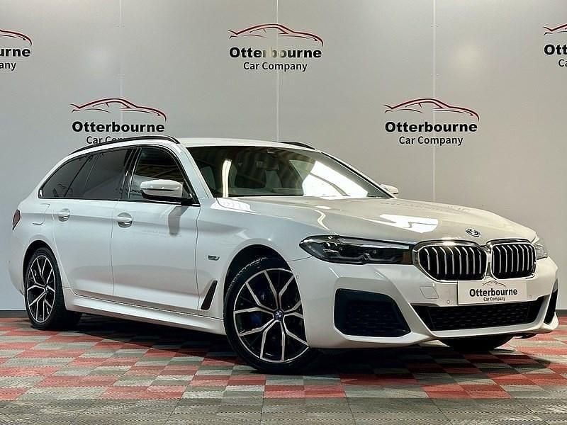Used BMW 530e M Sport 2021 White Estate