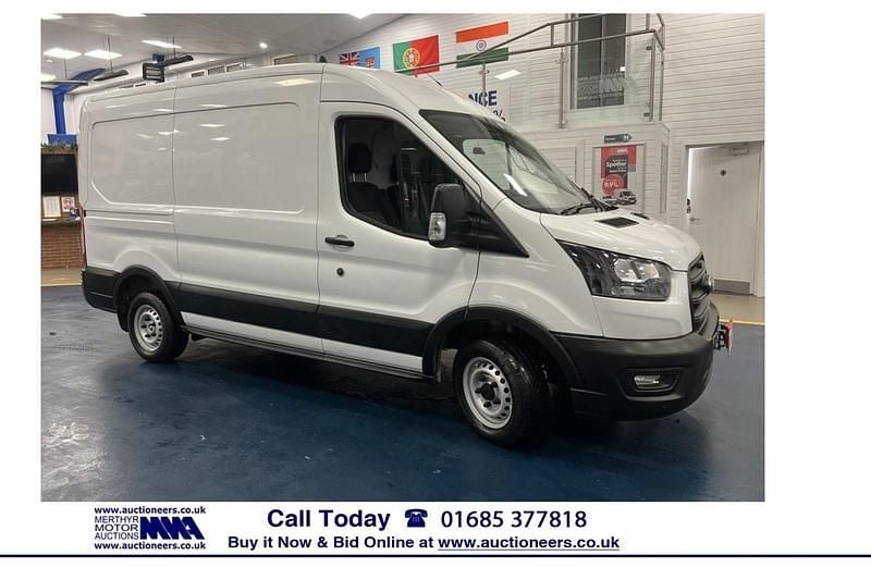 Used Ford Transit 105 HP (77 kW) 2022 White Van