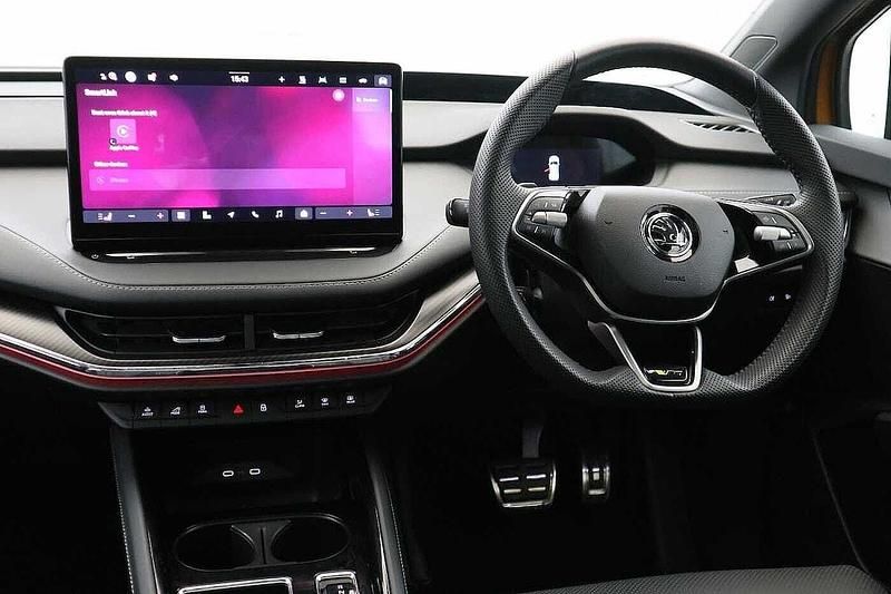 Used Skoda Enyaq iV vRS 183 kW (250 HP) 2024 Phoenix orange metallic SUV