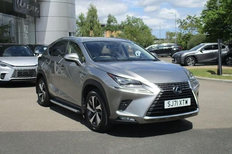 Silver Used 2021 Lexus NX300h E-FOUR SUV | £32,990 (Expensive) - Image 1/1
