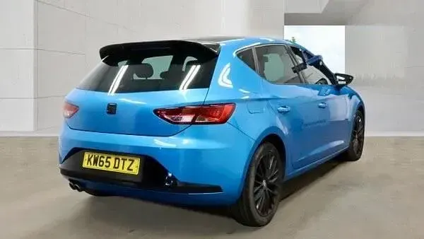 Used Seat Leon FR 150 HP (110 kW) 2015 Blue Hatchback