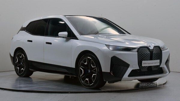 White Used 2021 BMW iX M Sport SUV | £31,995 - Image 1/4