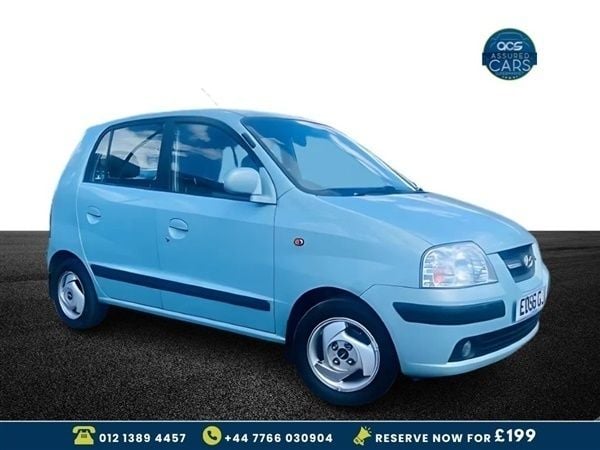 Blue Used 2007 Hyundai Atos Hatchback | £2,500 (Fair price) - Image 1/1