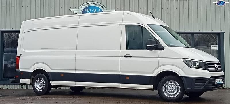 White Used 2021 VW Crafter Startline Van | £7,850 (Fair price) - Image 1/4
