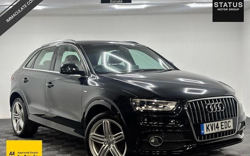 Used Audi Q3 S-Line 170 HP (125 kW) 2014 Black SUV