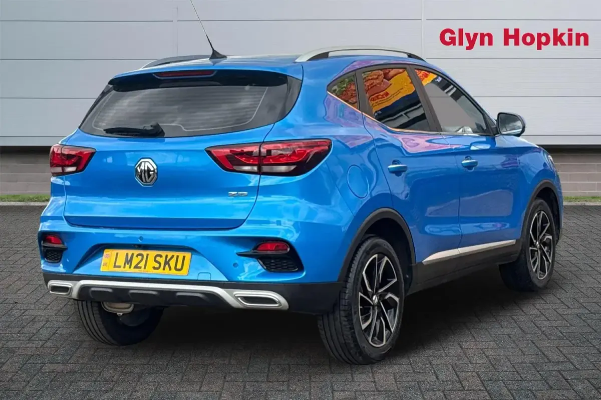 Used MG ZS Exclusive 106 HP (77 kW) 2021 Blue SUV
