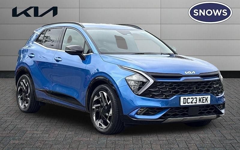 Blue Used 2023 Kia Sportage 4 SUV | £26,999 (Good price) - Image 1/4