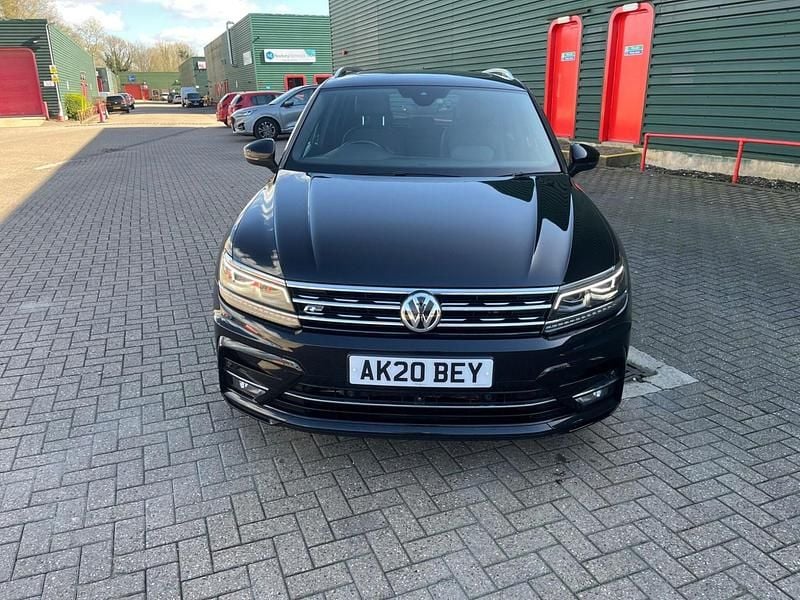 Used VW Tiguan R-line 150 HP (110 kW) 2020 Black SUV