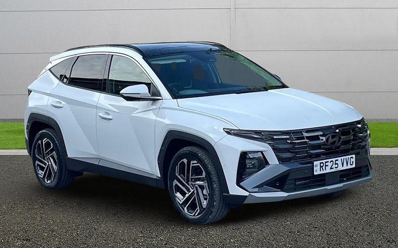 White Used 2025 Hyundai Tucson Ultimate SUV | £32,999 (Super price) - Image 1/4