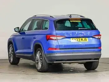 Used Skoda Kodiaq SE L Executive 150 HP (110 kW) 2023 Blue SUV