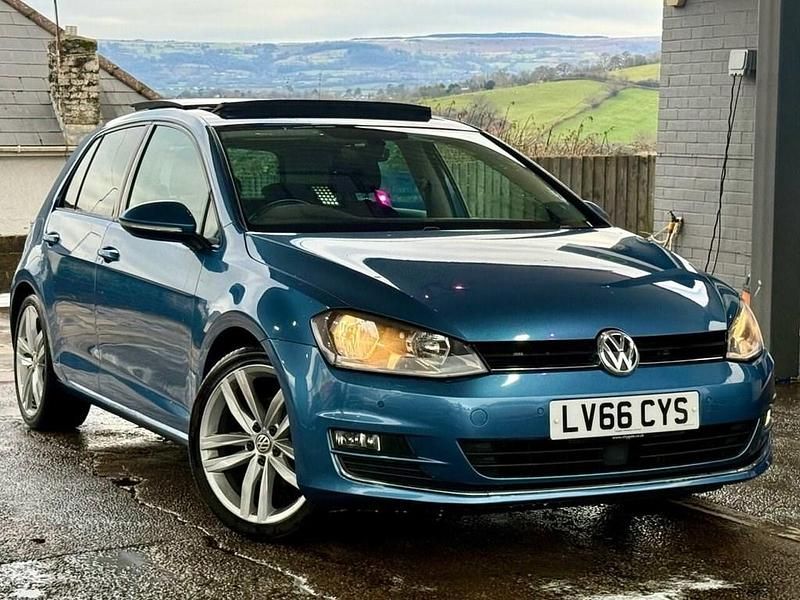 Used VW Golf VII GT 150 HP (110 kW) 2016 Blue Hatchback