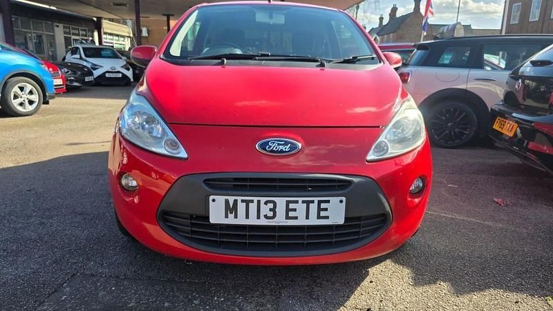 Used Ford Ka Zetec 69 HP (50 kW) 2013 Red Hatchback