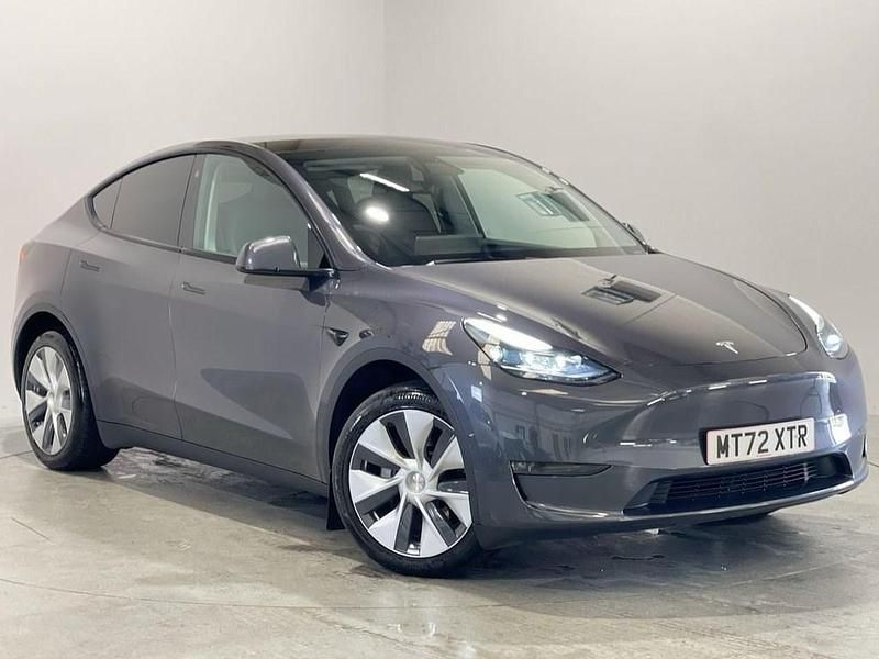 Grey Used 2022 Tesla Model Y Long Range SUV | £24,499 (Fair price) - Image 1/4