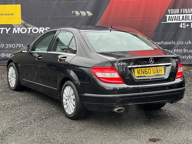 Used Mercedes C220 Elegance 2010 Black Sedan