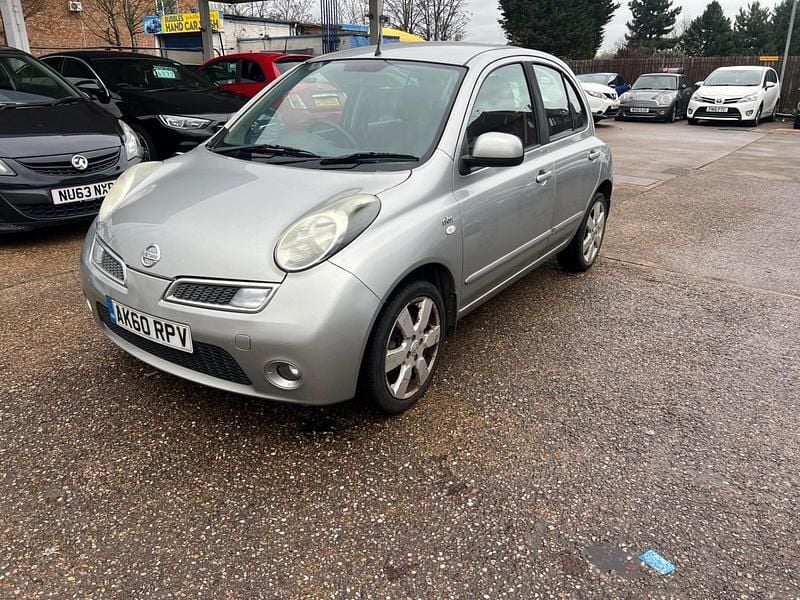 Silver Used 2010 Nissan Micra N-TEC Hatchback | £695 - Image 1/4