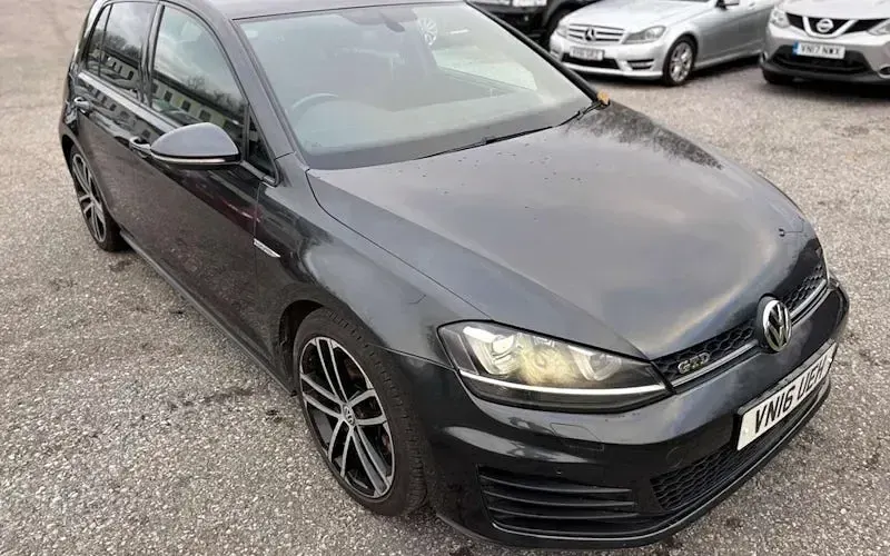 Used VW Golf VII GTD 184 HP (135 kW) 2015 Grey Hatchback