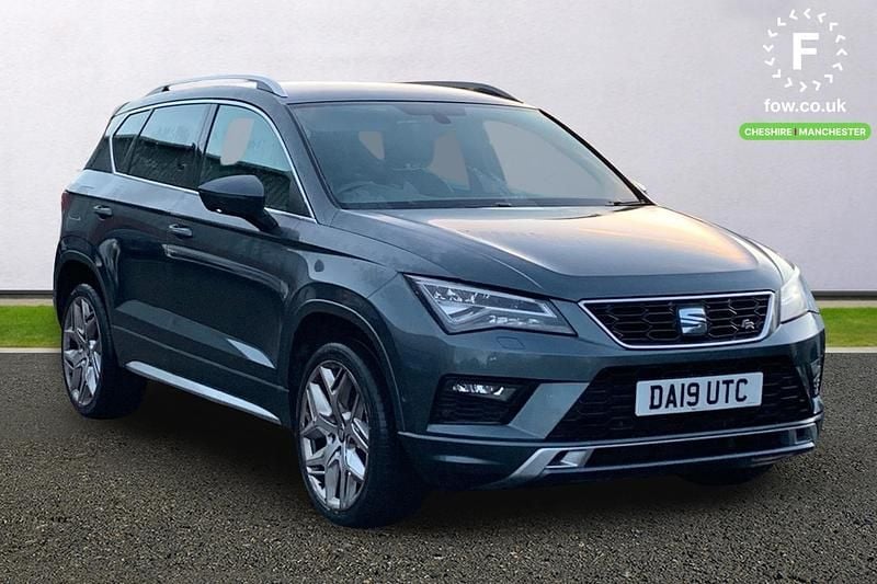 Grey Used 2019 Seat Ateca FR Sport SUV | £13,399 (Good price) - Image 1/3