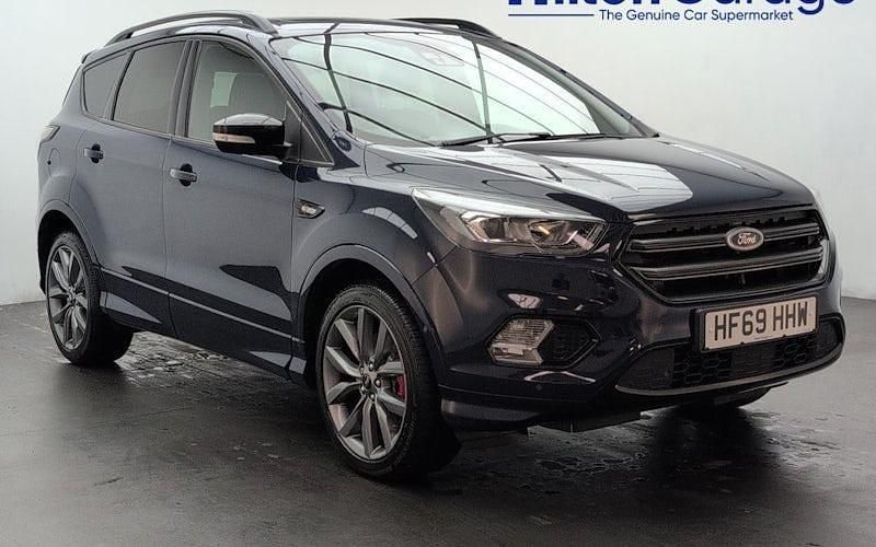 Blue Used 2019 Ford Kuga ST-Line SUV | £12,350 (Good price) - Image 1/4