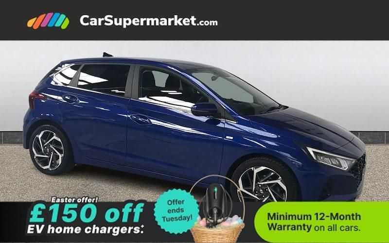 Used Hyundai i20 Premium 101 HP (74 kW) 2022 Blue Hatchback