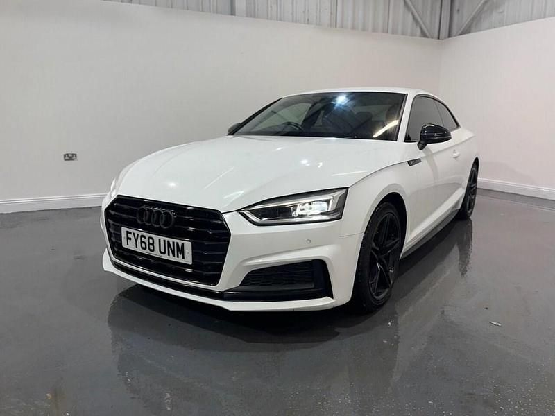 Used Audi A5 S-Line 190 HP (139 kW) 2018 White Coupe