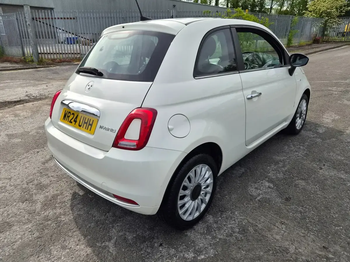 Used Fiat 500 2024 White Hatchback