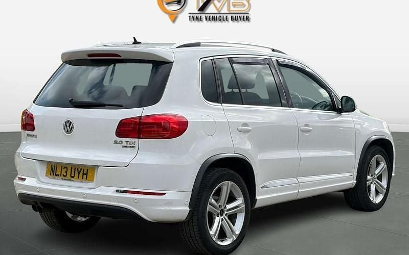 Used VW Tiguan R-line 140 HP (102 kW) 2013 White SUV