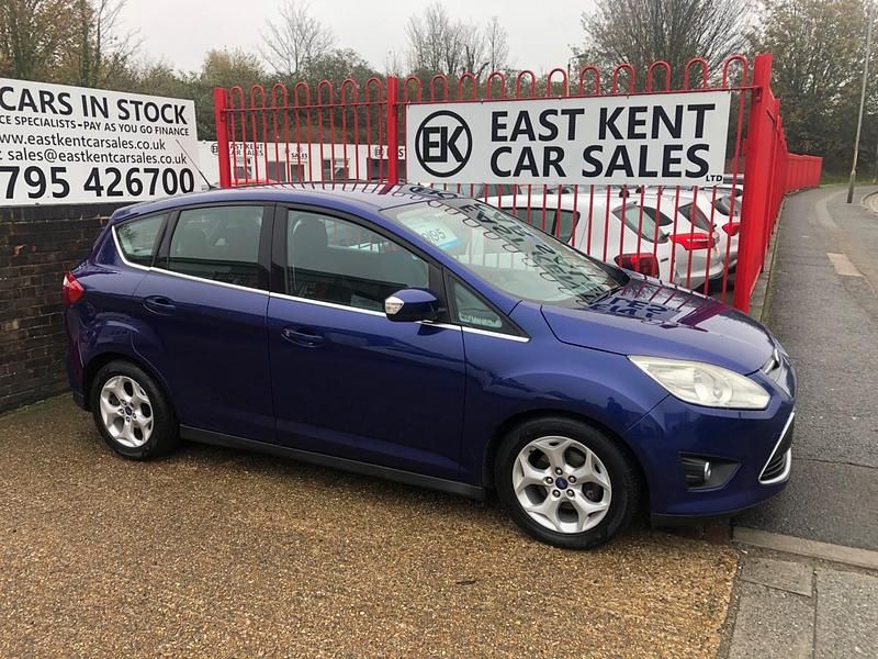 Used Ford C-MAX Zetec 115 HP (84 kW) 2014 Blue MPV